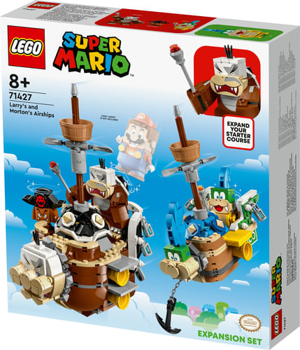 LEGO-Super-Mario---Set-di-espansione-della-galea-aerea-di-Larry-e-Morton--71427-