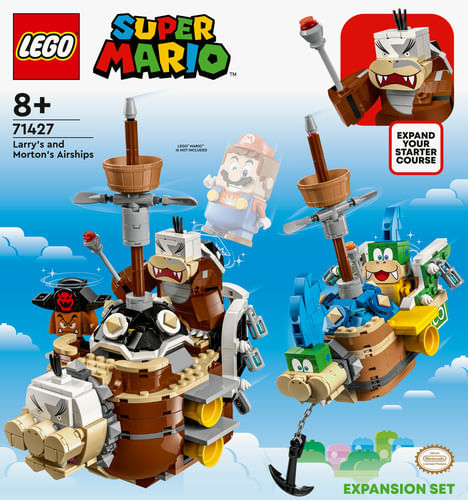 LEGO-Super-Mario---Set-di-espansione-della-galea-aerea-di-Larry-e-Morton--71427-