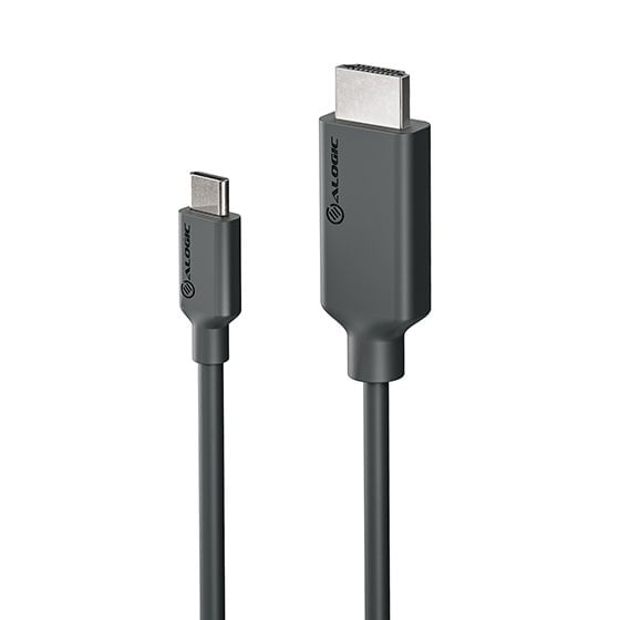 ALOGIC-EL2UCHD-01-cavo-e-adattatore-video-1-m-USB-tipo-C-HDMI-Nero--ELEMENTS-USB-C-TO-HDMI-CABLE---WITH-4K-SUPPORT---MAL