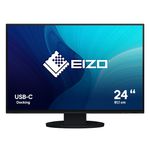 Eizo Monitor 241 Led Ips 16:9 Wuxga 5Ms 350 Cdm Dp/Hdmi Usb-C Pivot Multimediale Flexscan Ev2485