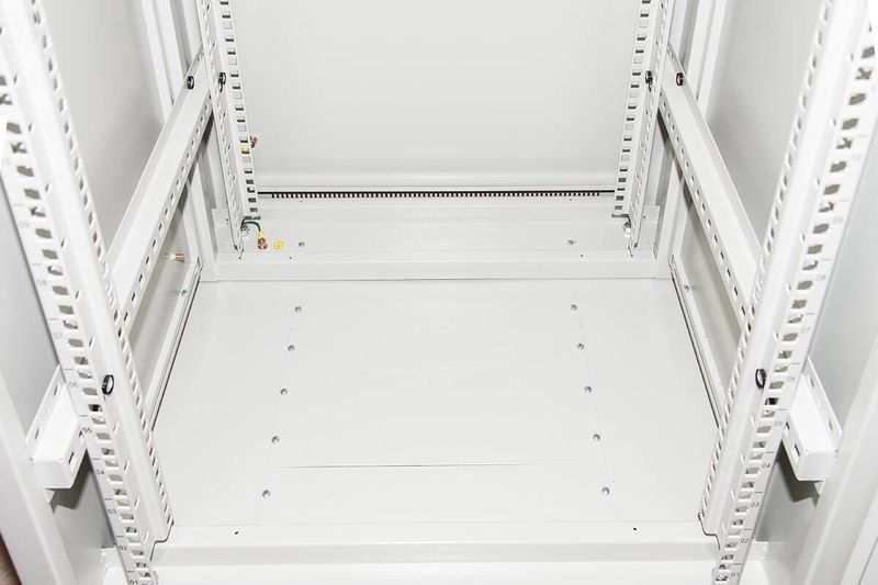 Armadio-Rack-19-27U--A-1388--L-600--P-1000-Colore-Grigio-Porta-Vetro