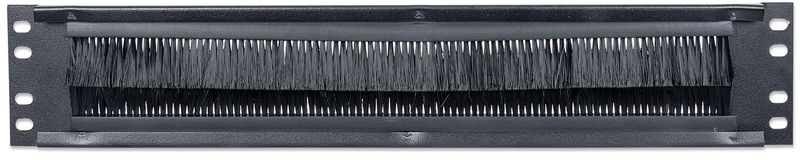 Intellinet-712774-porta-accessori--19-Cable-Entry-Panel-2U-with-Brush-Insert-Black-