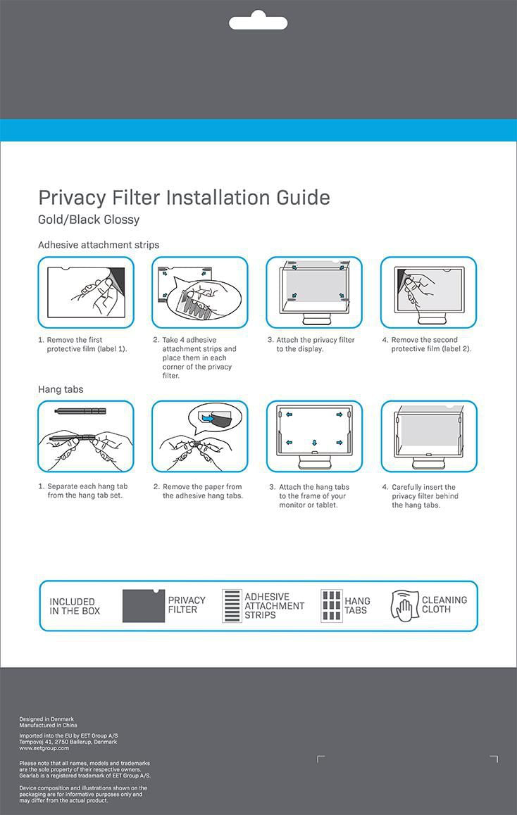 eSTUFF-GLBG25554312-schermo-anti-riflesso-Filtro-per-la-privacy-senza-bordi-per-display-635-cm-25--Gold-Privacy-Filter-2