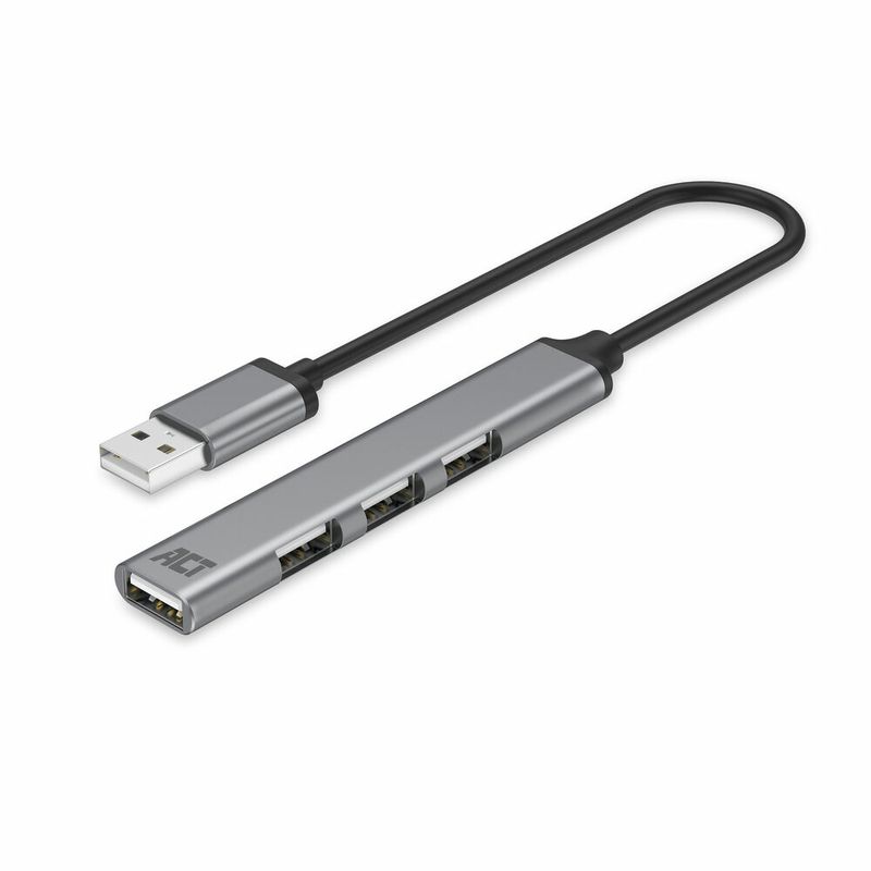 ACT-AC6225-hub-di-interfaccia-USB-2.0-480-Mbit-s-Grigio