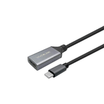 Vivolink PROUSBCHDMIMF2 adattatore per inversione del genere dei cavi USB C HDMI Nero (USB-C to HDMI female Cable 2m - B