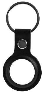 Deltaco-MCASE-TAG10-accessorio-per-localizzatore-e-cercatore-GPS--Deltaco-Apple-Airtag-Key-Ring-with-Leather-Case---Blac