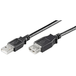 Microconnect USBAAF3B cavo USB USB 2.0 3 m USB A Nero