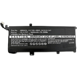 CoreParts MBXHP-BA0166 ricambio per laptop Batteria (Laptop Battery for HP 52Wh - Li-ion 15.4V 3400mAh Black - 52Wh Li-i