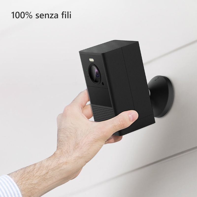 Imou-Telecamera-WiFi-Esterno-Batteria-Senza-Fili-con-32GB-microSD-Integrata-4MP-Videocamera-di-Sorveglianza-con-Rilevazione-PIReUmano-Visione-Notturna-a-Colori-Audio-Bidirezionale-IP65-24-5Ghz