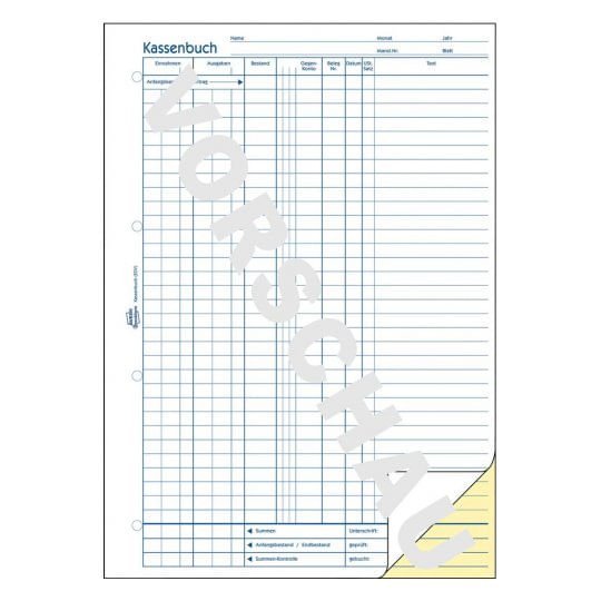 AVERY-Zweckform-modulo-libro-1756-libro-cassa-EDP
