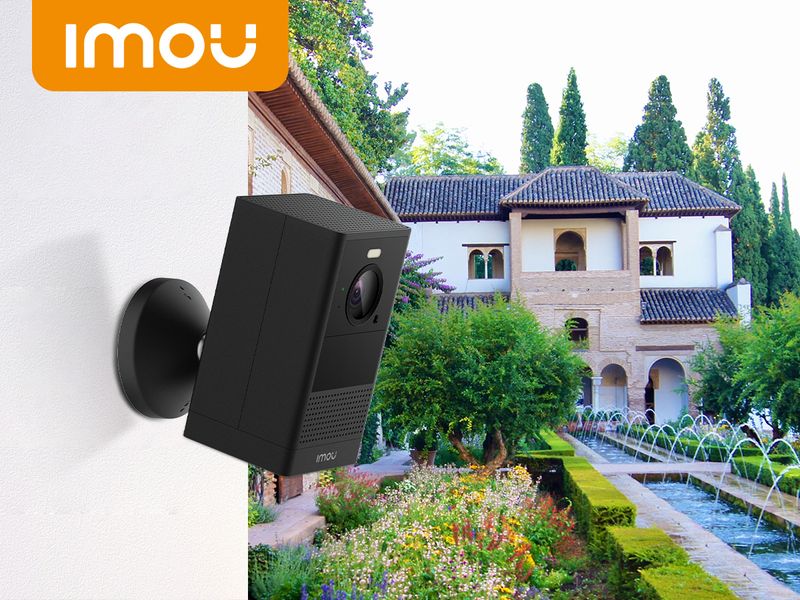 Imou-Telecamera-WiFi-Esterno-Batteria-Senza-Fili-con-32GB-microSD-Integrata-4MP-Videocamera-di-Sorveglianza-con-Rilevazione-PIReUmano-Visione-Notturna-a-Colori-Audio-Bidirezionale-IP65-24-5Ghz