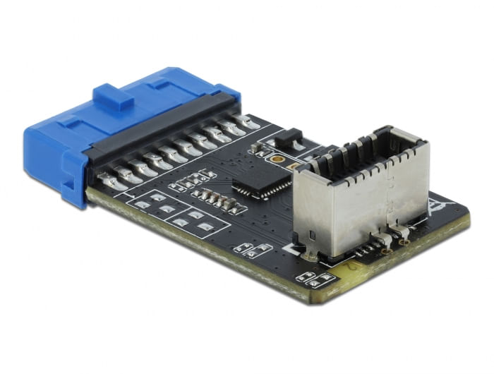 DeLOCK-USB-3.2-Gen-1-Adattatore-Pin-Header---Adattatore-USB-interno-ed-esterno---Testa-USB-3.0-a-19-pin--W--a-USB-Tipo-A