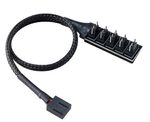 Akasa-AK-CBFA08-30BK-cavo-di-alimentazione-interno-03-m--Akasa-FLEXA-FP5H-5-Fan-PWM-Splitter-Hub-Cable-