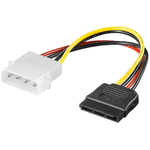 Microconnect SATA Power 4pin-15pin 02 m (PC Y Power Cable/Adapter - SATA Power 4pin-15pin 02m - Warranty 300M)