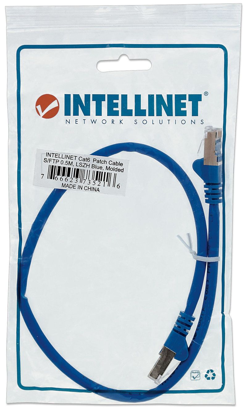 Intellinet-CAT-6-S-FTP-0.5-m-cavo-di-rete-Blu-05-m-Cat6-S-FTP-S-STP--Network-Patch-Cable-Cat6-0.5m-Blue-Copper-S-FTP-LSO