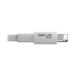 Tripp-Lite-M100-003-WH-cavo-Lightning-1-m-Bianco