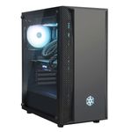 Silverstone-Fara-Mid-Tower-Case---Black-Tempered-Glass