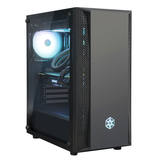 Silverstone-Fara-Mid-Tower-Case---Black-Tempered-Glass