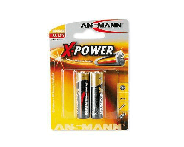 Batteria-AA-ANSMANN-X-Power-2x-Mignon-Alcaline-Premium