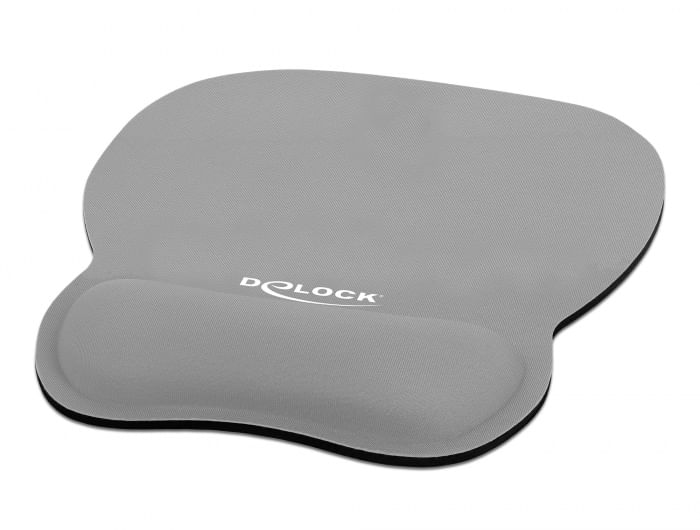 DeLOCK-12698-tappetino-per-mouse-Grigio--DeLOCK-Mouse-Mat-with-Support-245x206mm---Grey-