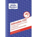 AVERY Zweckform modulo bolla di consegna del libro con ricevuta 1723 DIN A6 3x 40 pagine