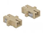 DeLOCK---Accoppiatore-di-rete---SC-multimodale--W--a-SC-multimodale--W----fibra-ottica---OM1-OM2---beige--confezione-da-