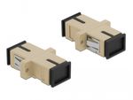 DeLOCK---Accoppiatore-di-rete---SC-multimodale--W--a-SC-multimodale--W----fibra-ottica---OM1-OM2---beige--confezione-da-