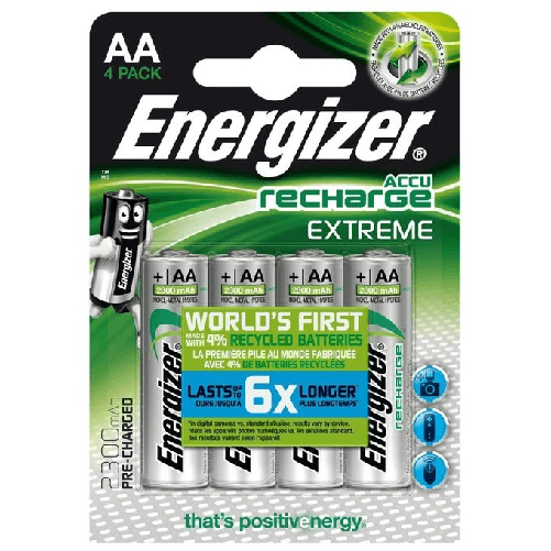 Energizer-Accu-Recharge-Extreme-2300-AA-BP4-Batteria-ricaricabile-Nichel-Metallo-Idruro--NiMH-