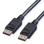 Value 11.99.5766 cavo DisplayPort 10 m Nero (VALUE DisplayPort Cable DP - DP LSOH M/M 10m)