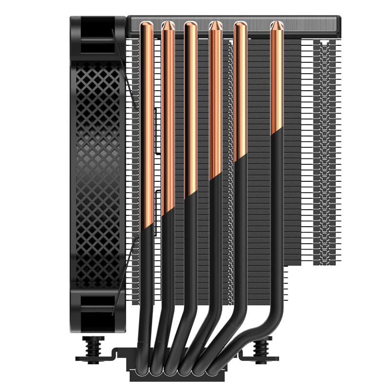 Jonsbo-HX6250-Processore-Dissipatore-di-calore-Radiatore-14-cm-Nero-1-pz--Jonsbo-HX6250-Single-Tower-Six-Heat-Pipes-CPU-