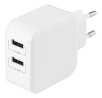 Deltaco-USB-AC175-Ladegerat-fur-Mobilgerate-Universal-Weiß-AC-Drinnen--USB-AC175-