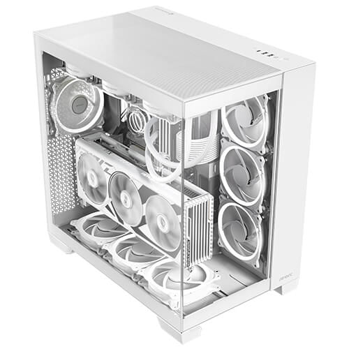 Antec-C8-WHITE-Full-Tower-Bianco--ANTEC-Constellation-C8-Dual-Chamber-Case-Gaming-White-Mid-Tower-2-x-USB-3.0---1-x-USB-