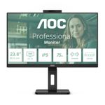 Aoc Monitor 238 Led Ips Fhd 16:9 4Ms 300 Cdm Webcam Pivot Dp/Hdmi Multimediale