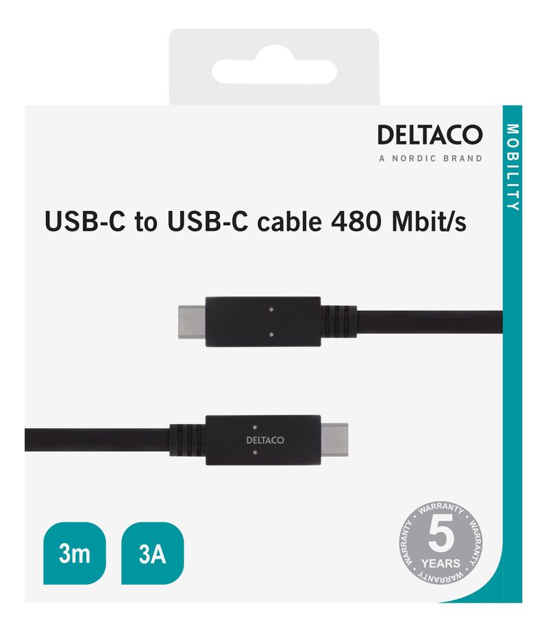 Deltaco-USBC-2003M-USB-Kabel-USB-2.0-3-m-Schwarz--USBC-2003M-