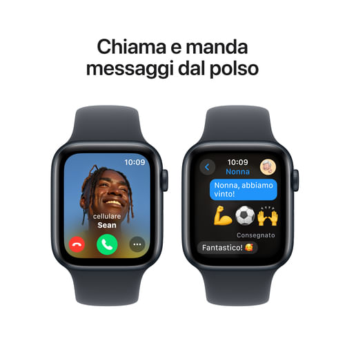 Apple-Watch-SE-GPS-44mm-Cassa-Alluminio-Mezzanotte-con-Mezzanotte-Sport-Band---S-M