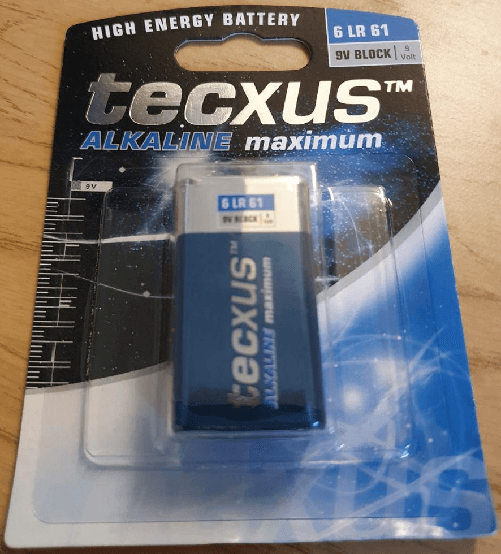 CoreParts-MBR9V-6LR61-batteria-per-uso-domestico-Alcalino--Alkaline-Mang-9V-Block-200-mAh---Alkaline-Manganese-battery--