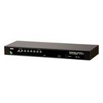 ATEN 8 Port USB/PS2 KVM combo console  2048x1536  2 level cascade BroadcastMultiplatform