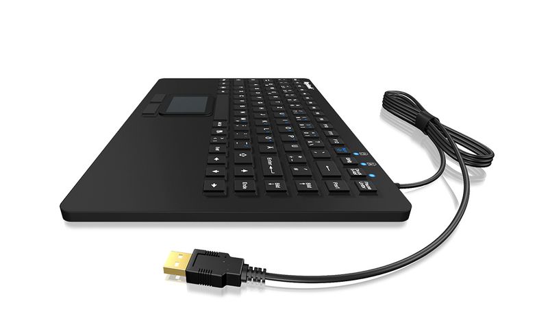 KeySonic-KSK-5230IN-tastiera-USB-QWERTZ-Svizzere-Nero