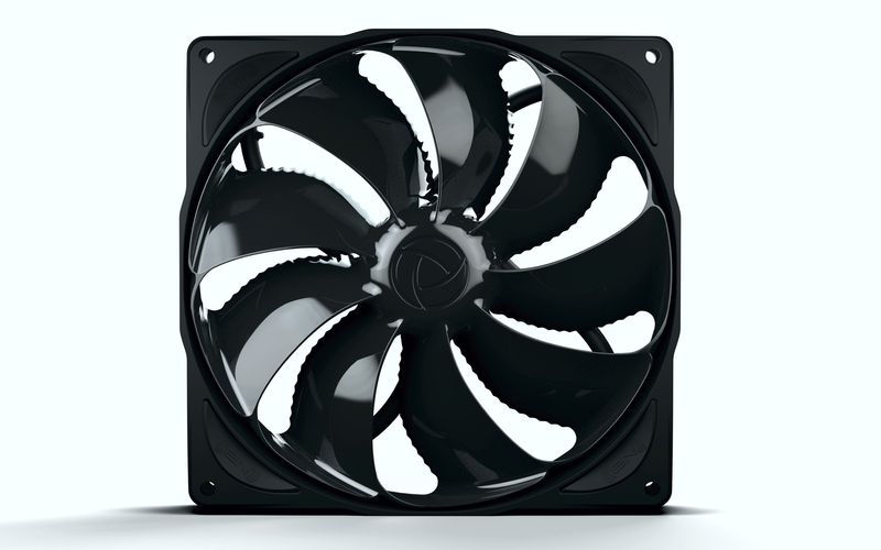 Noiseblocker-B14-PS-BL-Case-per-computer-Ventilatore-14-cm-Nero--Noiseblocker-NB-eLoop-Fan-B14-PS-Black-Edition---140mm-