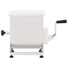 vidaXL-Impastatrice-Carne-Meccanica-Argento-in-Acciaio-Inox