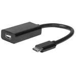 Microconnect USB3.1CMDPB cavo e adattatore video 02 m USB tipo-C Mini DisplayPort Nero (USB-C to Mini DP M-F 0.2M - Reso