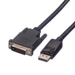 Itb ROLINE 11.04.5772 cavo e adattatore video 2 m DisplayPort DVI Nero