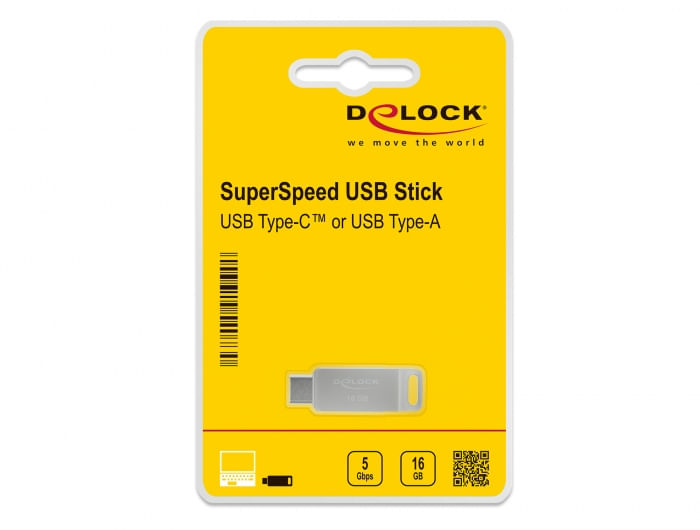 Delock-Doppia-memory-stick-USB-3.2-da-16-GB--USB-C-e-USB-A-