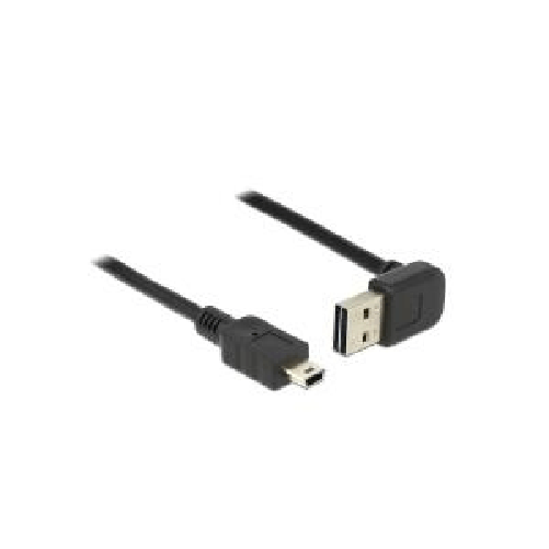 Delock-Cavo-EASY-USB-2.0-tipo-A-maschio-angolato-su-gi--USB-2.0-tipo-Mini-B-maschio-2-m