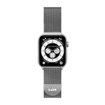 LAUT Cinturino per Apple Watch LAUT con passante in acciaio 42/44/45 mm - argento