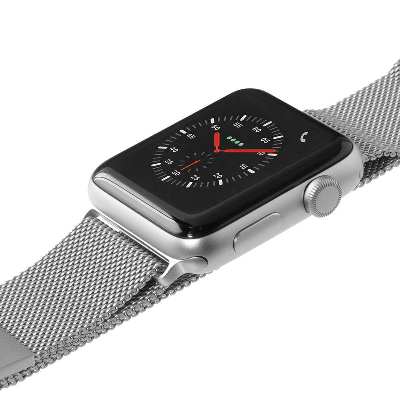 Cinturino-per-Apple-Watch-LAUT-con-passante-in-acciaio-42-44-45-mm---argento