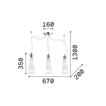 Sospensione-Moderna-Kuky-Vetro-Trasparente-3-Luci-E27