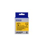 Epson Guaina Termorestringente Gialla per testo Nero, Heat Srink Tube D5mm/ 2,5 LK-4YBA5