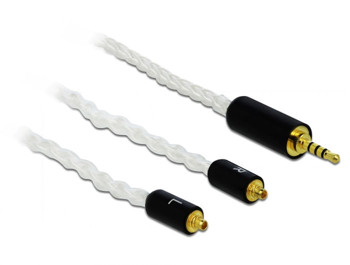 Delock-Cavo-audio-Spina-jack-da-25-mm-a-4-pin-a-2-spine-MMCX-da-120-m