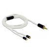 Delock-Cavo-audio-Spina-jack-da-25-mm-a-4-pin-a-2-spine-MMCX-da-120-m
